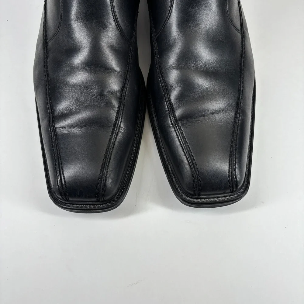 Lloyd Shoes Men's 11 Black Leather GORE-TEX Partelana Waterproof Zip Ankle Boots